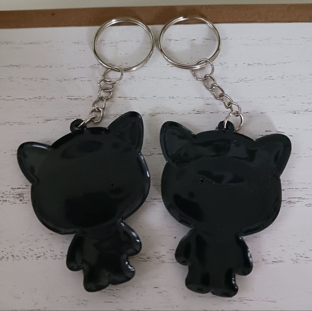 2 Sanrio Chococat Keychains - Picture 2 of 3